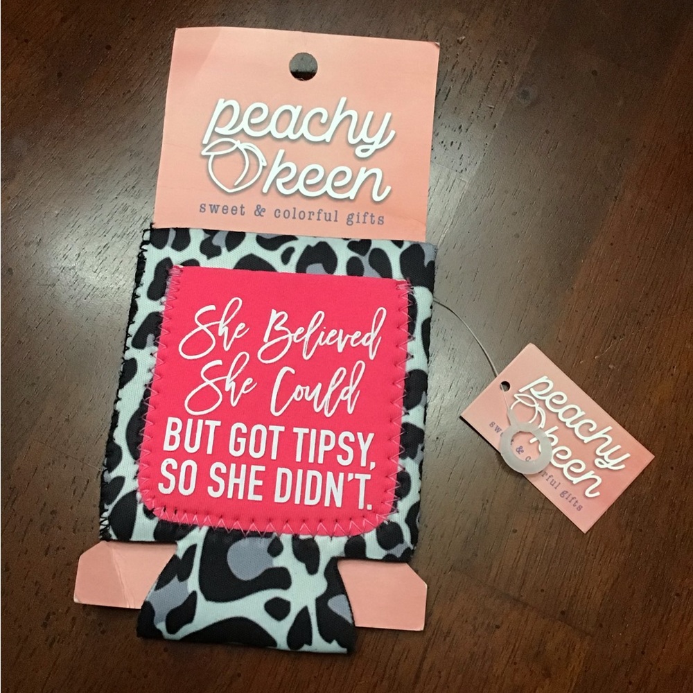 CAN COZY PEACHY KEEN sweet and colorful gift